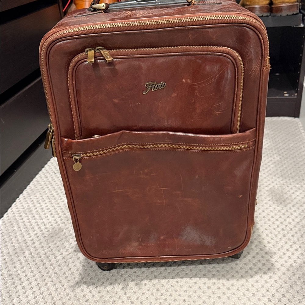 Brown Leather Men's Bag